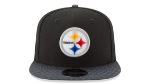 Picture of New Era Men's Pittsburgh Steelers Sideline 2017 On-Field 9Fifty Snapback Adjustable Hat