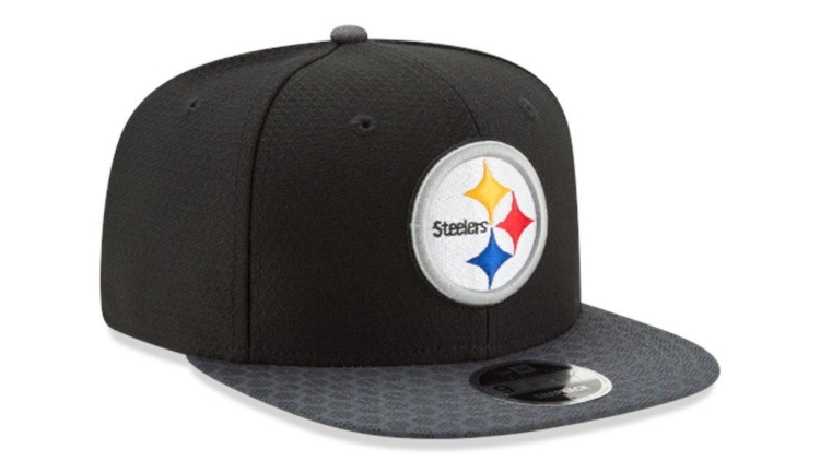 New Era Men's Pittsburgh Steelers Sideline 2017 On-Field 9Fifty Snapback Adjustable Hat image 5
