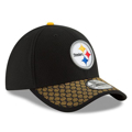 Picture of Pittsburgh Steelers New Era 2017 Sideline Official 39THIRTY Flex Hat - Black