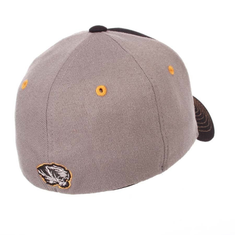 University of Missouri Tigers Zephyr Duo Stretch Fit Cap side view