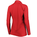Picture of Women's St. Louis Cardinals Majestic Red Extremely Clear Half-Zip Pullover Jacket