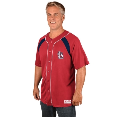 Men's Majestic St. Louis Cardinals Train the Body Jersey front view