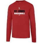 Picture of ST. LOUIS CARDINALS STACKER LONG SLEEVE ’47 CLUB TEE