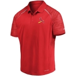 Picture of Men's St. Louis Cardinals Majestic Red Strong and Graphic Cool Base Polo