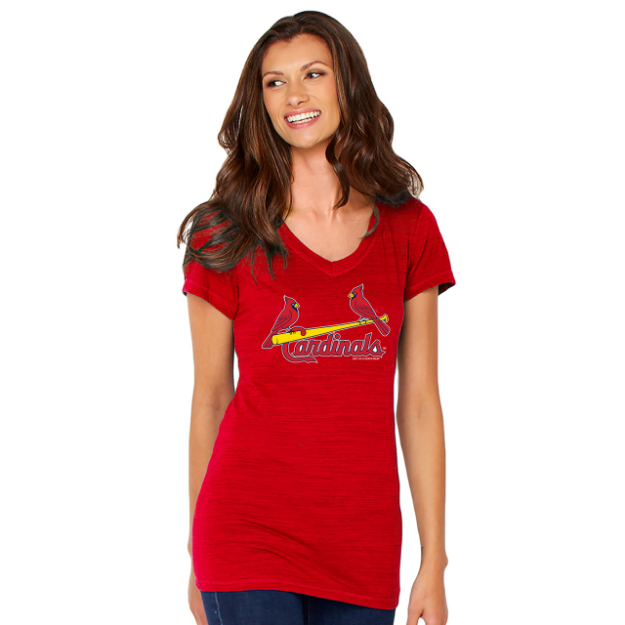 st louis cardinals v neck