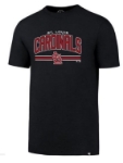Picture of St. Louis Cardinals '47 Brand Super Arch Rival  T-Shirt - Navy Blue