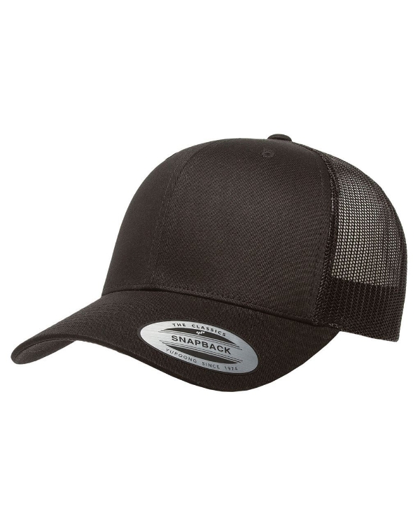 Yupoong Adult Retro Trucker Cap(Style 6606) front view