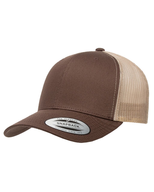 Yupoong Adult Retro Trucker Cap(Style 6606) side view