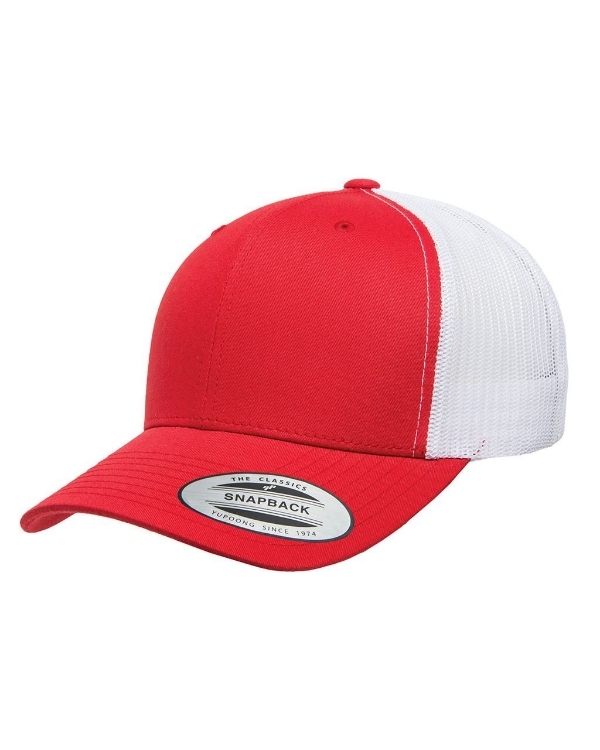 Yupoong Adult Retro Trucker Cap(Style 6606) back view