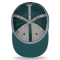 Picture of Men's Philadelphia Eagles New Era Midnight Green/Heather Gray 2018 NFL Sideline Road Official 9FIFTY Snapback Adjustable Hat