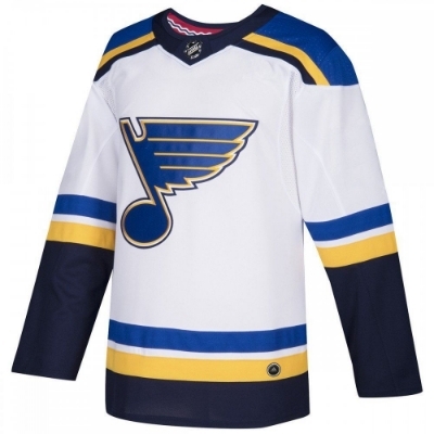 St. Louis Blues Adidas AdiZero Authentic Away NHL Hockey Jersey front view