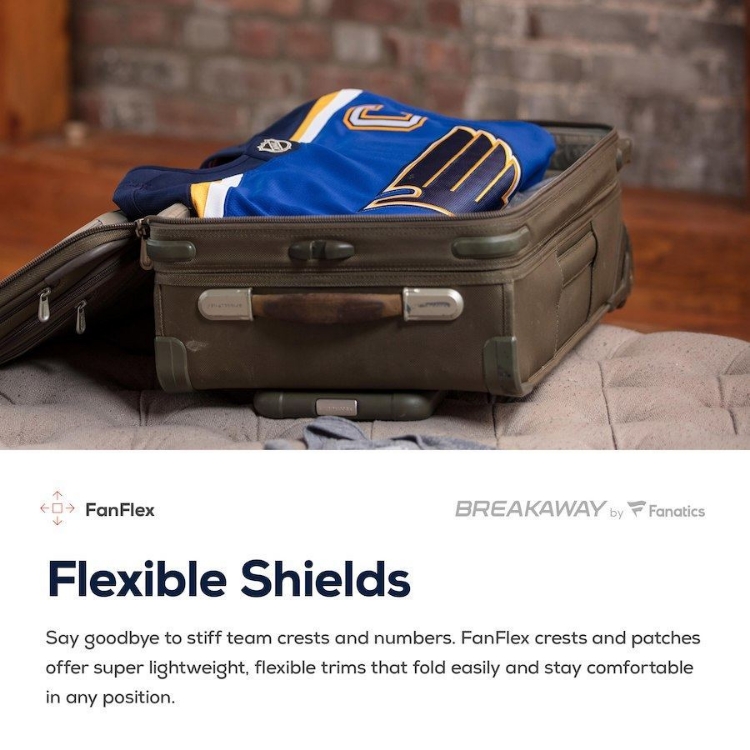 St. Louis Blues Fanatics Branded Breakaway Home Jersey - Blue image 6