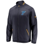Picture of Men's St. Louis Blues Fanatics Branded Navy Authentic Pro Rinkside Full-Zip Jacket