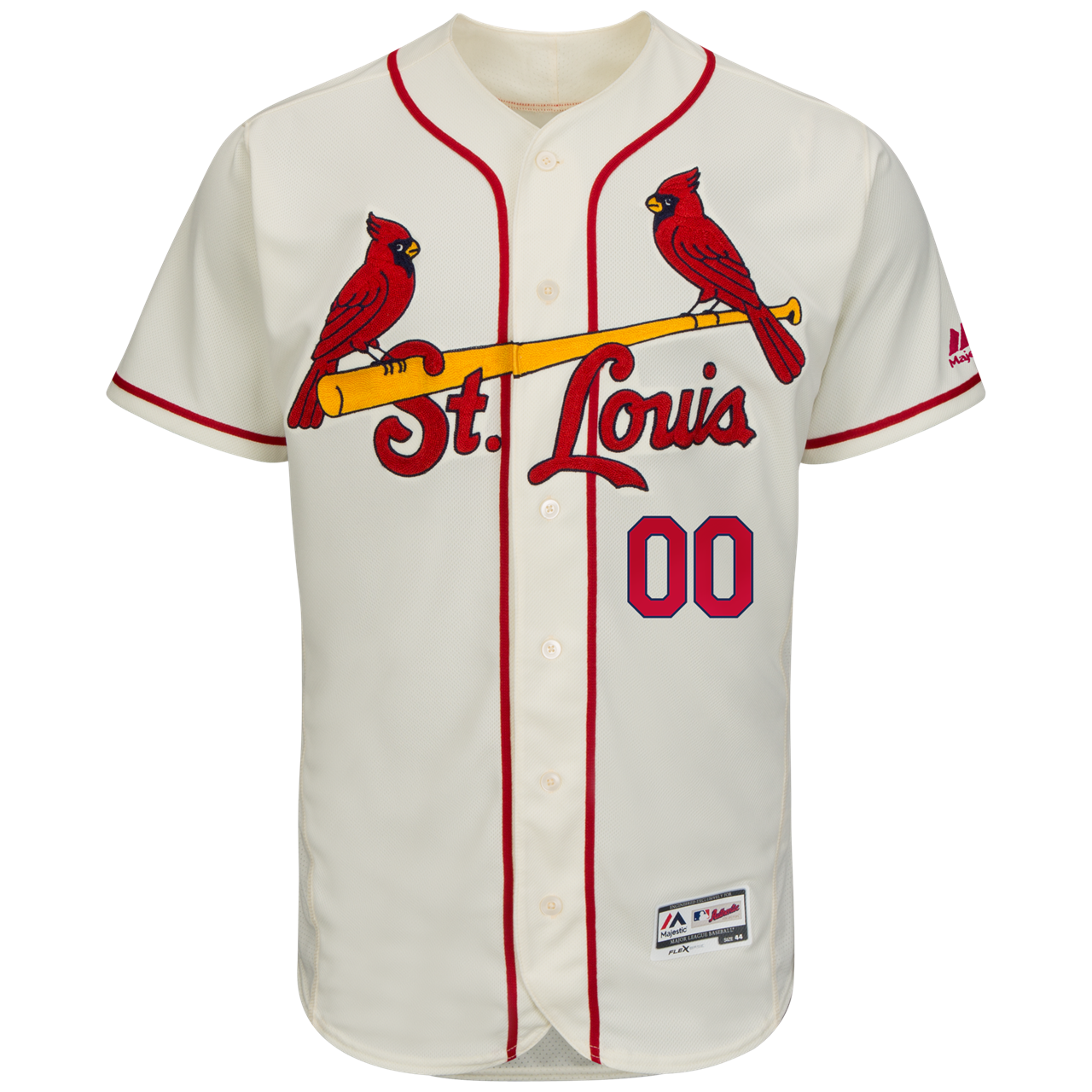 St. Louis Cardinals Majestic Flex Base Authentic Collection Custom ...