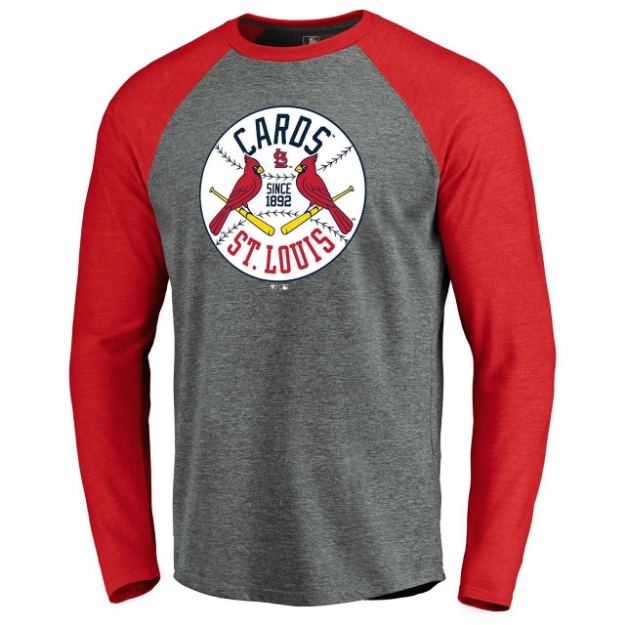 FANATICS Men's Fanatics Branded Red St. Louis Cardinals Team Lockup  Pullover Hoodie