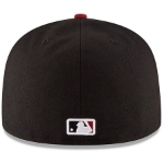 Picture of Arizona Diamondbacks New Era Authentic Collection On-Field 59FIFTY Fitted Alternate 2 Hat - Black/Red