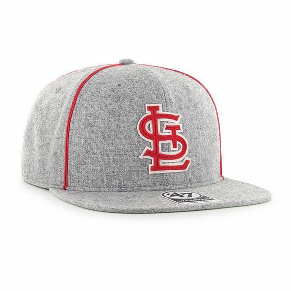 st louis cardinals gray hat