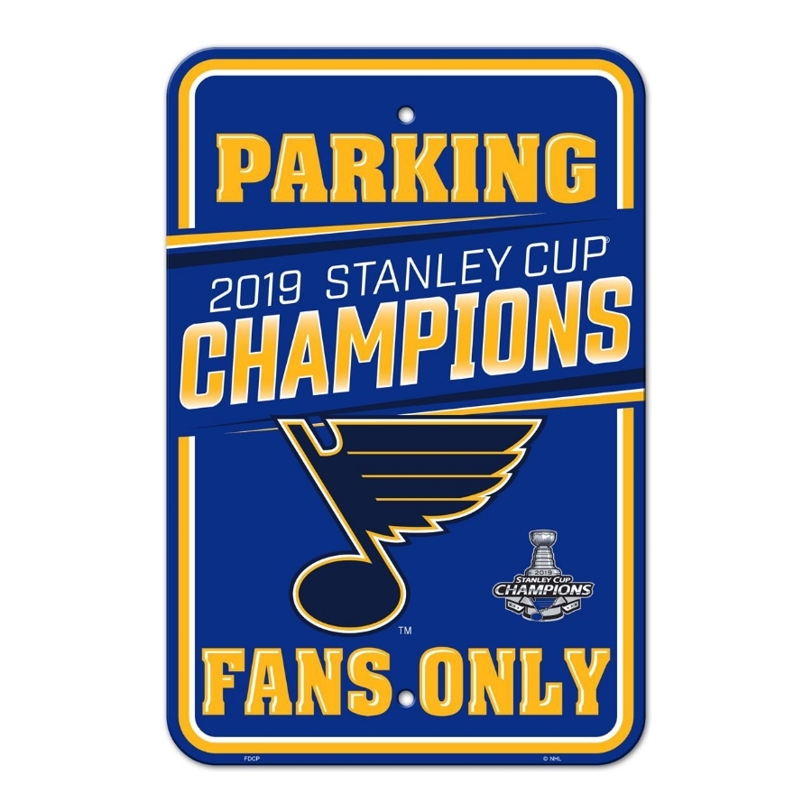 St. Louis Blues Freemont Die 2019 Stanley Cup Final Champions Series Parking Sign – The Story, Style, and Fan Appeal Behind This Fan gear