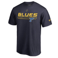 Picture of St. Louis Blues Fanatics Branded Authentic Pro Rinkside Collection Prime T-Shirt – Blue