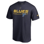 Picture of St. Louis Blues Fanatics Branded Authentic Pro Rinkside Collection Prime T-Shirt – Blue