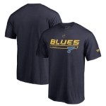 Picture of St. Louis Blues Fanatics Branded Authentic Pro Rinkside Collection Prime T-Shirt – Blue