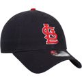 Picture of St. Louis Cardinals New Era Core Fit Replica 49FORTY Fitted Hat - Navy