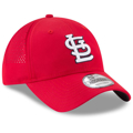 Picture of Men's St. Louis Cardinals New Era Red Perforated Pivot 9TWENTY Adjustable Hat