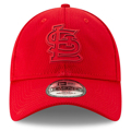 Picture of Men's St. Louis Cardinals New Era Red 2019 Clubhouse Collection 9TWENTY Adjustable Hat