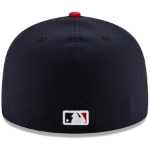 Picture of New Era St. Louis Cardinals Youth Navy Authentic Collection On-Field Road 59FIFTY Fitted Hat