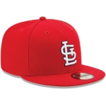 Picture of St. Louis Cardinals New Era Youth Authentic Collection On-Field Game 59FIFTY Fitted Hat - Red