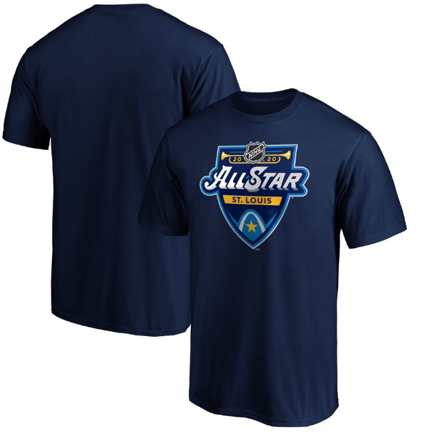 Picture of Men's Fanatics Branded Navy 2020 NHL All-Star Game T-Shirt