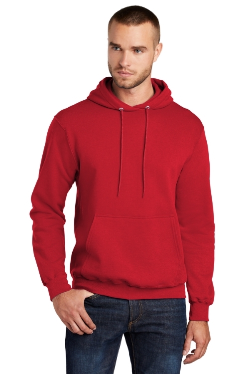 Port & Company® - Core Fleece Pullover Hooded Sweatshirt PC78H detail view