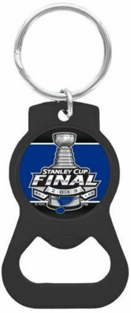 St Louis Blues NHL Stanley Cup Finals Black Bottle Opener Keychain
