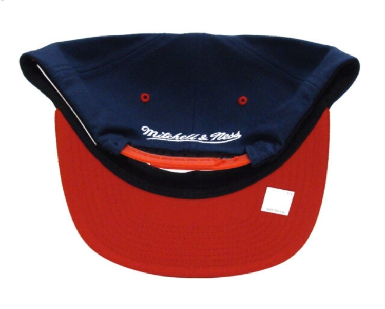 Mitchell and Ness Cleveland Cavaliers City Color Switch Snapback Cap Hat NBA side view