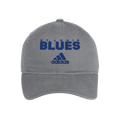 Adidas St Louis Blues Cotton Slouch Adjustable Hat - Grey