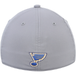Men's St. Louis Blues adidas Gray Fade to Fade Flex Hat
