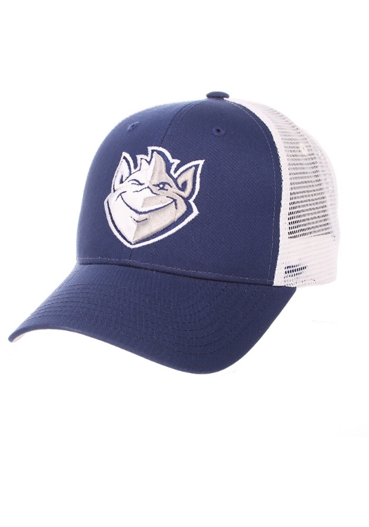 Zephyr Saint Louis Billikens Big Rig Adjustable Hat - Blue - ADJ front view