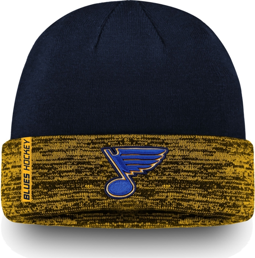 NHL St. Louis Blues Authentic Pro Rinkside Goalie Navy Cuffed Knit Beanie – The Story, Style, and Fan Appeal Behind This Hat