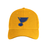 Adidas St. Louis Blues Coach STR Flexfit Hat (Yellow)