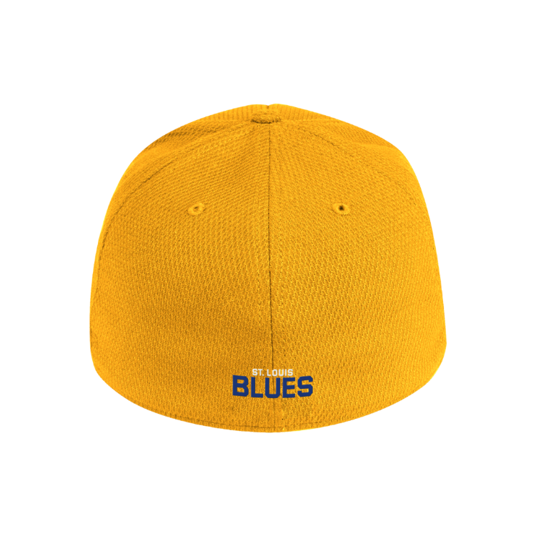 Adidas St. Louis Blues Coach STR Flexfit Hat (Yellow)