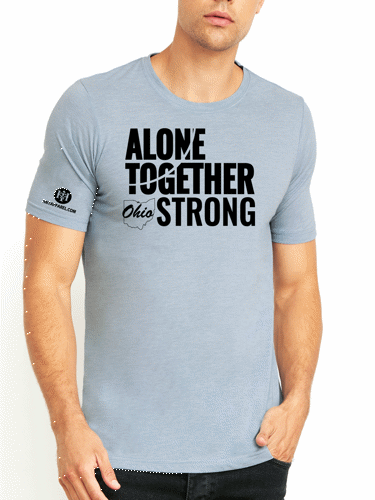 Ohio Alone Together Stay Strong Next Level Tee 