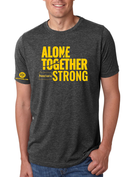 Pennsylvania Alone Together Stay Strong Next Level Tee