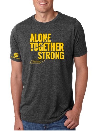 Tennessee Alone Together Stay Strong Next Level Tee