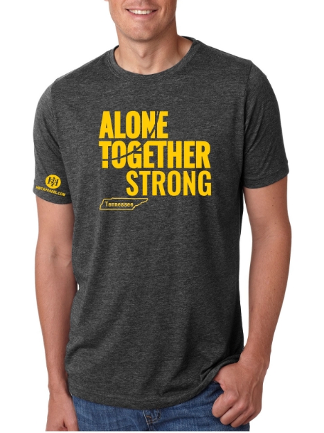 Tennessee Alone Together Stay Strong Next Level Tee