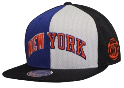 New York Knicks Mitchell & Ness Division Home Snapback front view