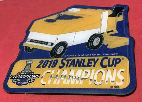 St. Louis Blues 2019 NHL Stanley Cup Champions Zamboni Magnet