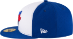 Men's Toronto Blue Jays New Era White/Royal 2017 Alternate Authentic Collection On-Field 59FIFTY Fitted Hat