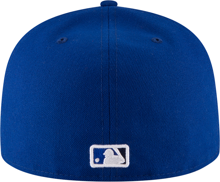 Men's Toronto Blue Jays New Era White/Royal 2017 Alternate Authentic Collection On-Field 59FIFTY Fitted Hat image 5