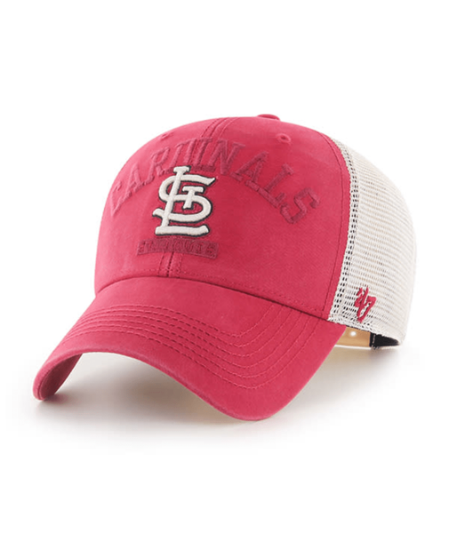 Men's St. Louis Cardinals '47 Scarlet/Natural Cayenne Brayman MVP Adjustable Hat