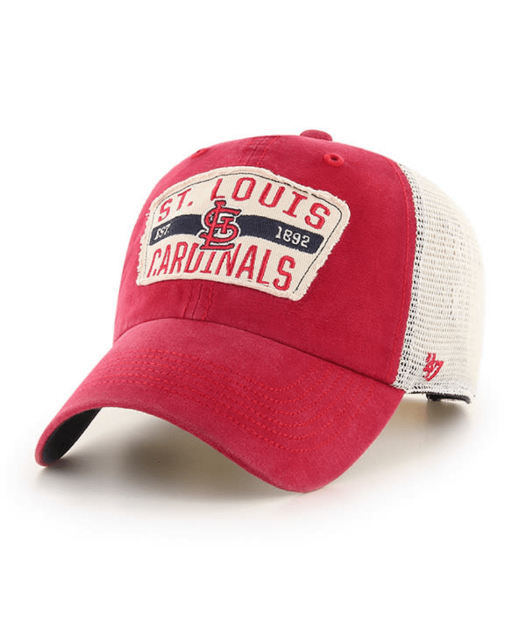 St. Louis Cardinals 47 Brand White Clean Up Adjustable Hat